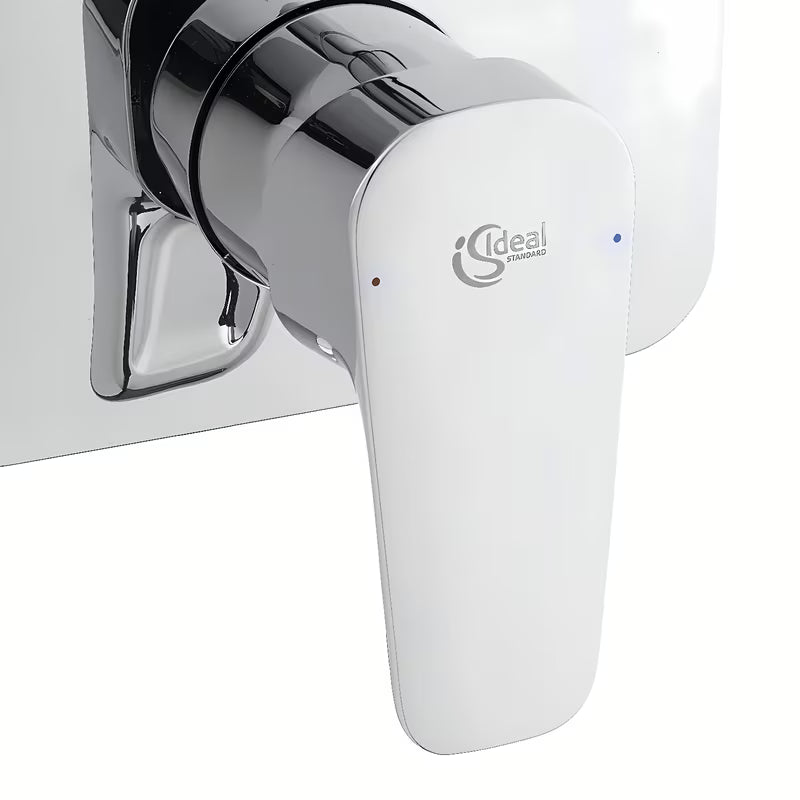 Podžbukna miješalica za tuš Ideal Standard Esla u krom izvedbi s preklopnikom