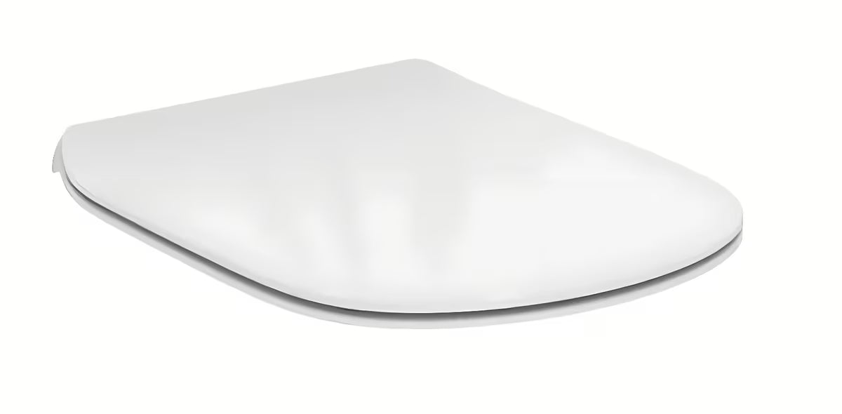 Bijela ultra tanka WC daska Ideal Standard Tesi od duroplasta s metalnim šarkama
