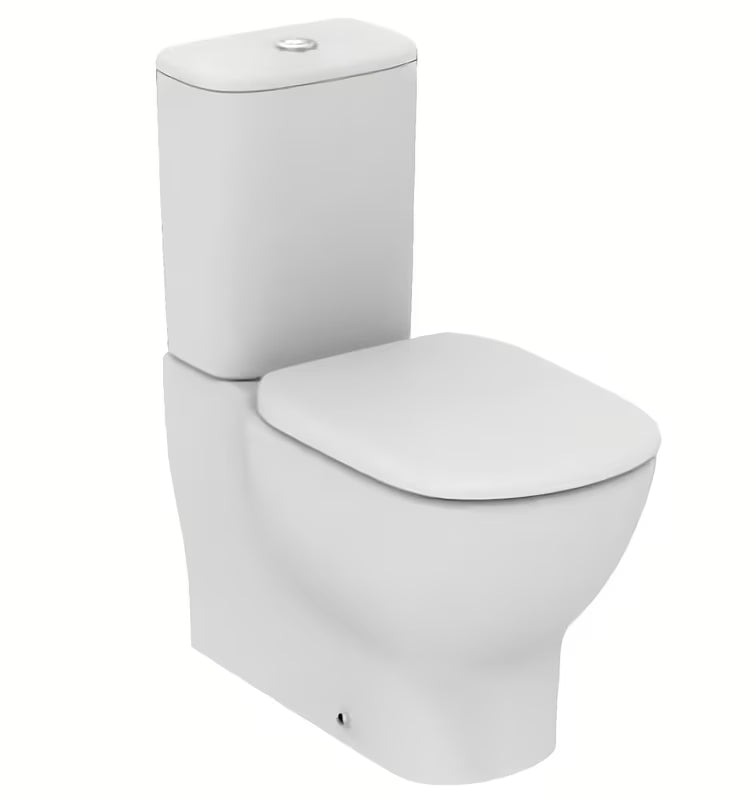 WC kombi Ideal Standard Tesi u bijeloj boji s tehnologijom AquaBlade i sjedalom soft Close.