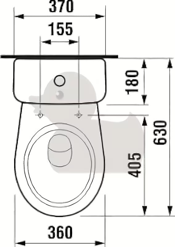 Bijeli kombi WC školjke Jika Lyra Plus s dubokim ispiranjem i vodokotlićem DualFlush