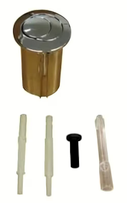 Bijela tipka za aktiviranje Jika Mio DualFlush, duga, sa sjajnom kromiranom završnom obradom