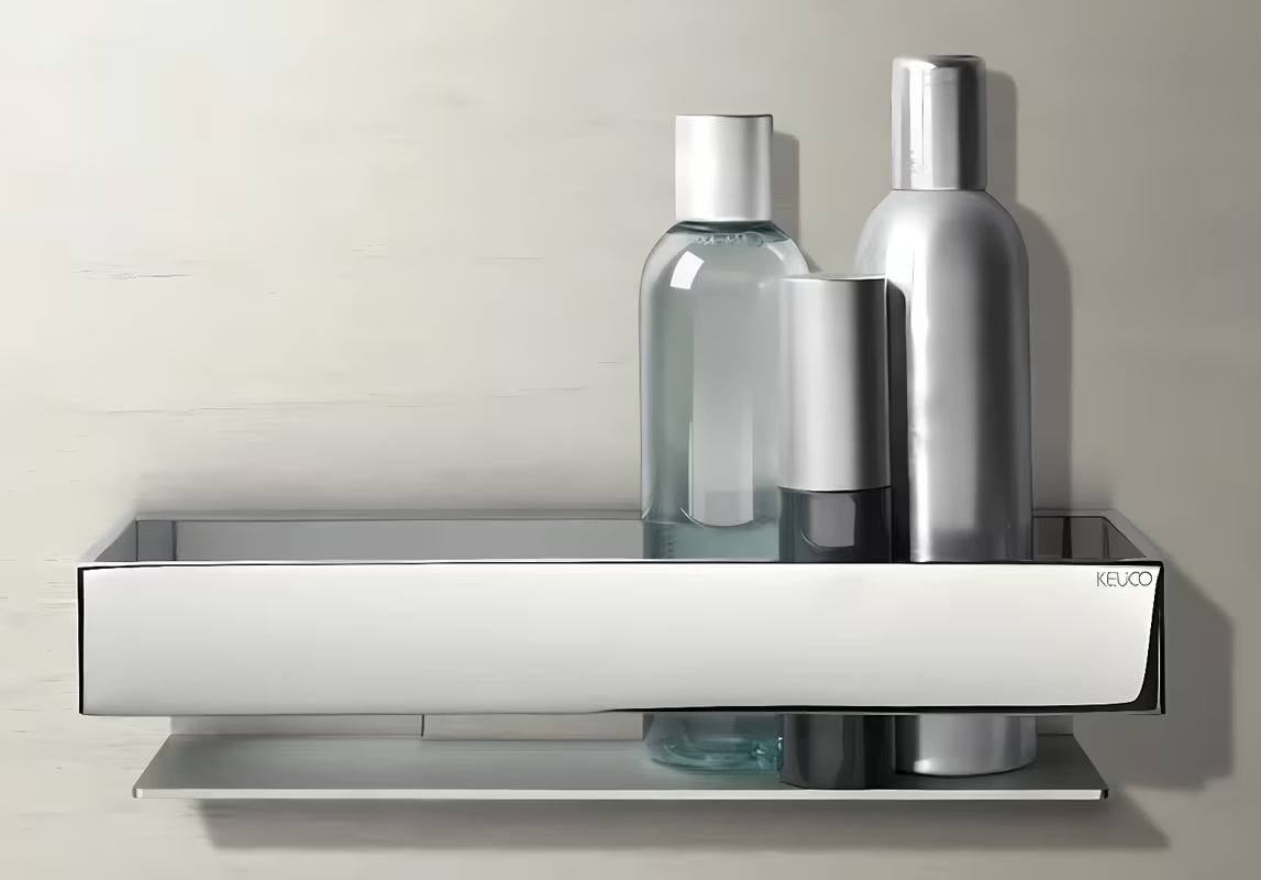 Kromirana zidna polica Keuco Edition 11 elegantnog bezvremenskog dizajna