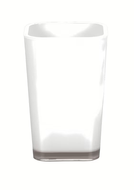 Bijeli držač četkica Kleine Wolke Easy kao praktičan kupaonski dodatak.