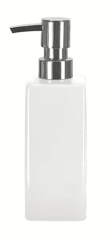 Bijeli samostojeći dozator za tekući sapun Kleine Wolke Flash jednostavnog dizajna