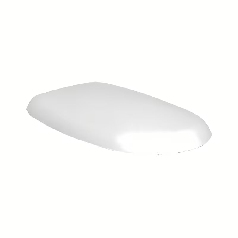 Bijela WC daska Kolo Ego od duroplasta s tehnologijom soft Close i metalnim kromiranim šarkama