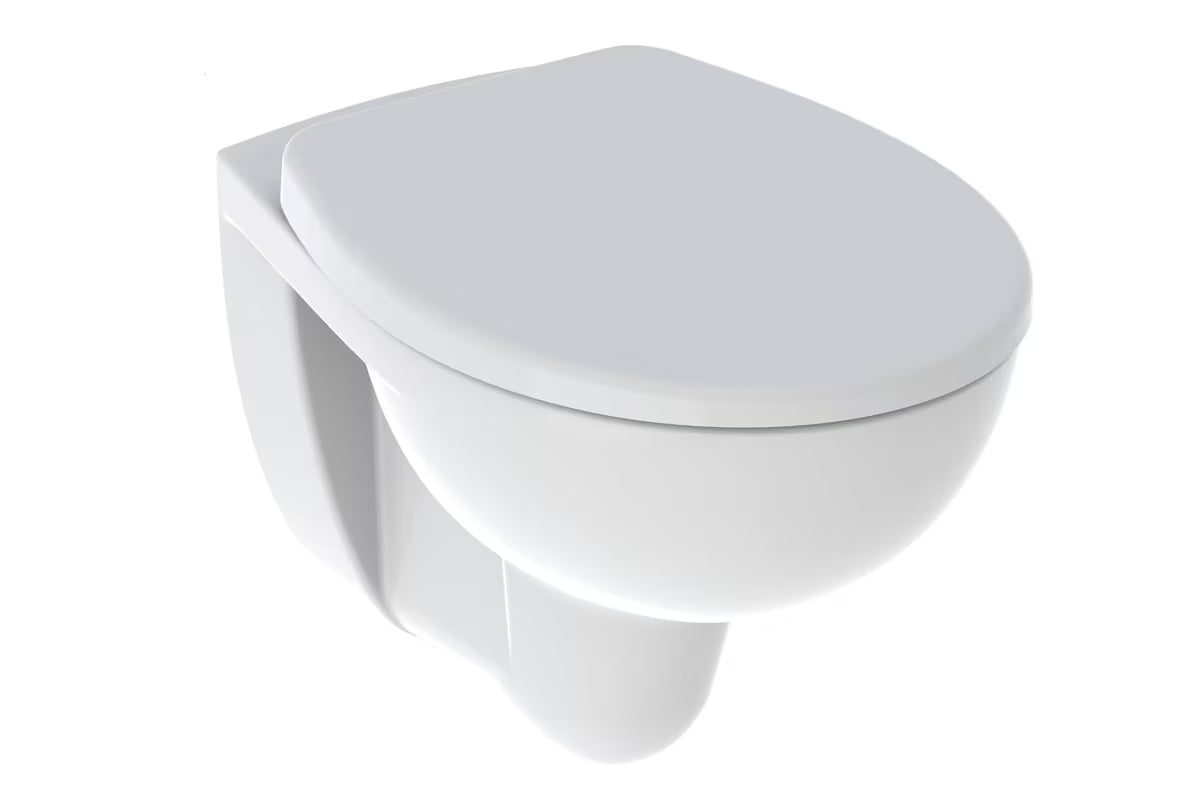 Viseća WC Školjka Kolo Rekord u bijeloj keramici s Rimless ispiranjem i sjedalom soft Close