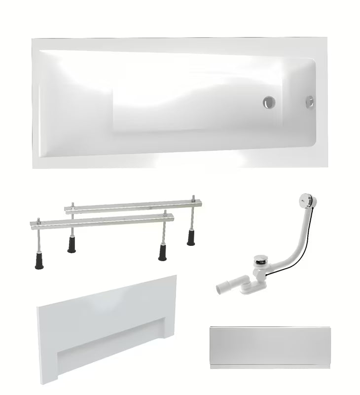 Pravokutna akrilna kada Laguna Idea Plus 160 x 75 cm s univerzalnom lijevom i desnom orijentacijom