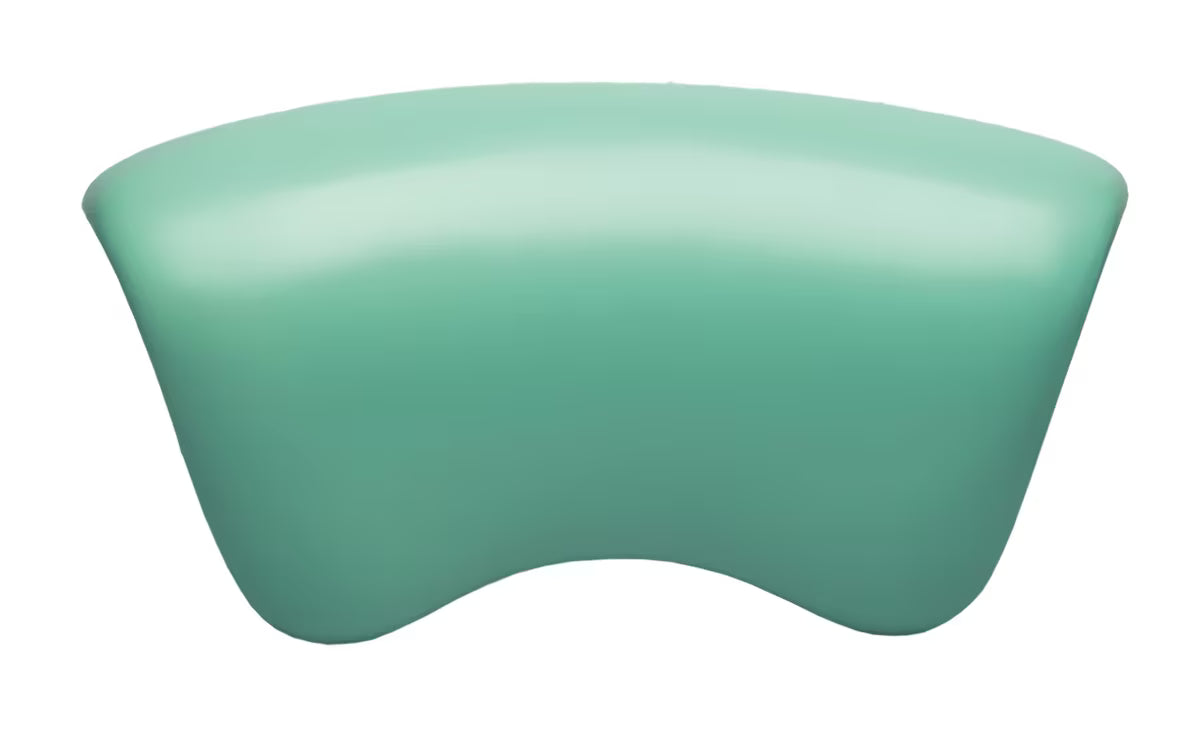 Zeleni naslon za glavu za kadu Laguna Rosa u standardnoj izvedbi pro akrilne kade.