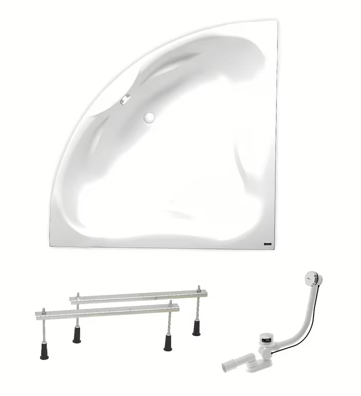 Kutna akrilna kada Laguna Royale 150 x 150 cm pro za lijevu i desnu orijentaciju