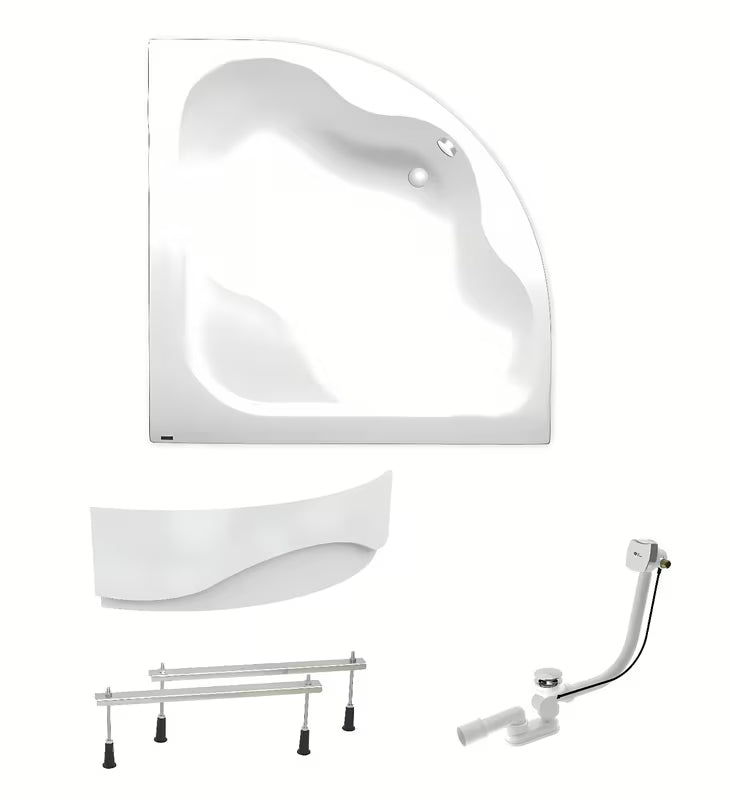 Kutna akrilna kada Laguna Syntia Plus 150 x 150 cm pro za lijevu i desnu orijentaciju