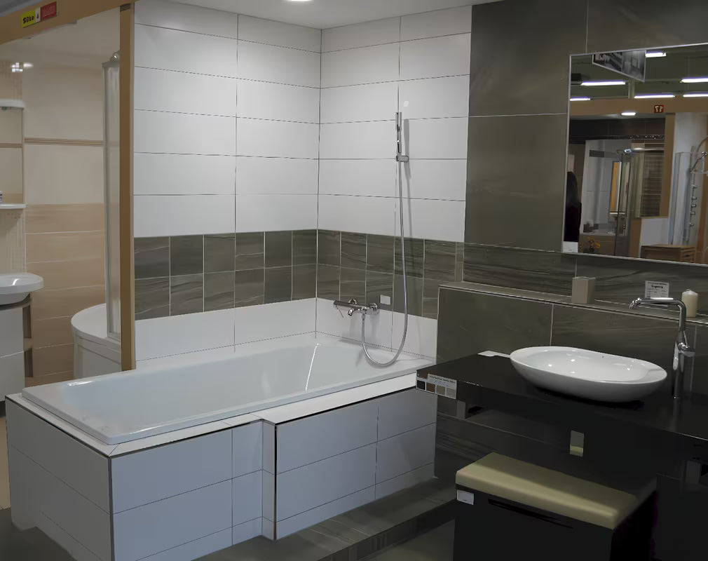 Pravokutna kada Laufen Bolsena 180x80 cm od emajliranog čelika sa zvučnom izolacijom i nogama