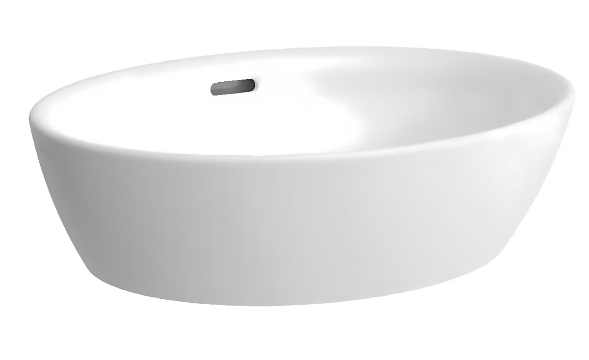 Laufen Pro umivaonik na ploču 52 x 39 cm od bijele keramike bez otvora za miješalicu