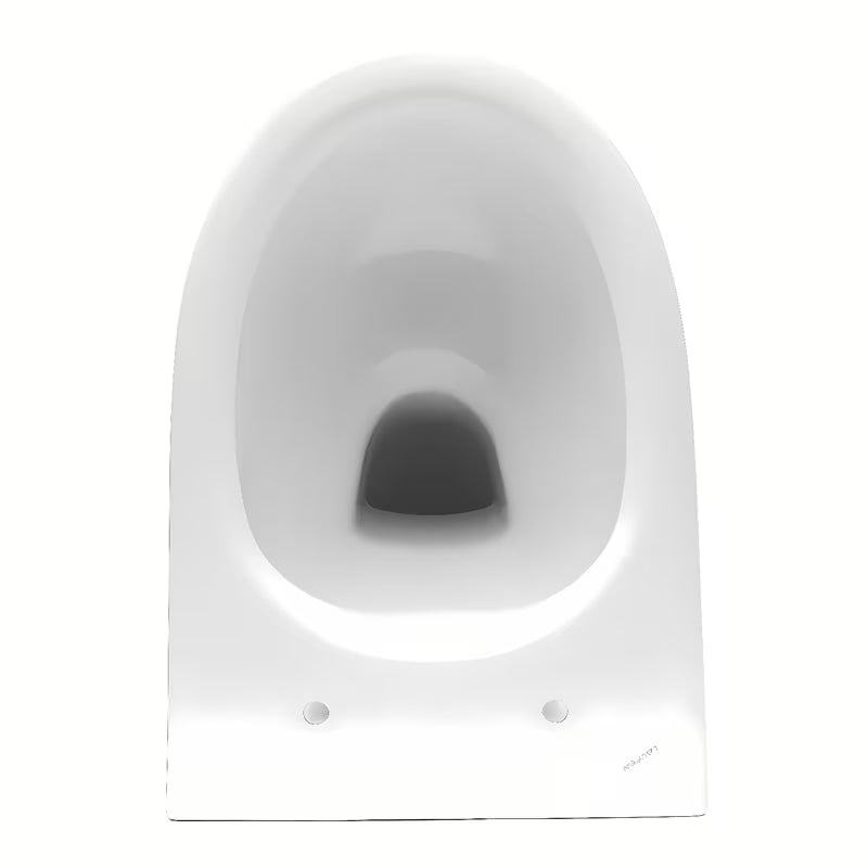Bijeli viseća WC školjka Laufen Pro Nordic bez sustava za ispiranje sa štedljivim ispiranjem 2/4 l