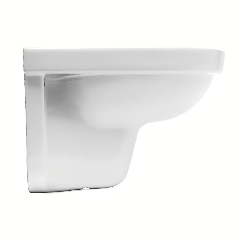 Bijeli viseća WC školjka Laufen Pro Nordic bez sustava za ispiranje sa štedljivim ispiranjem 2/4 l