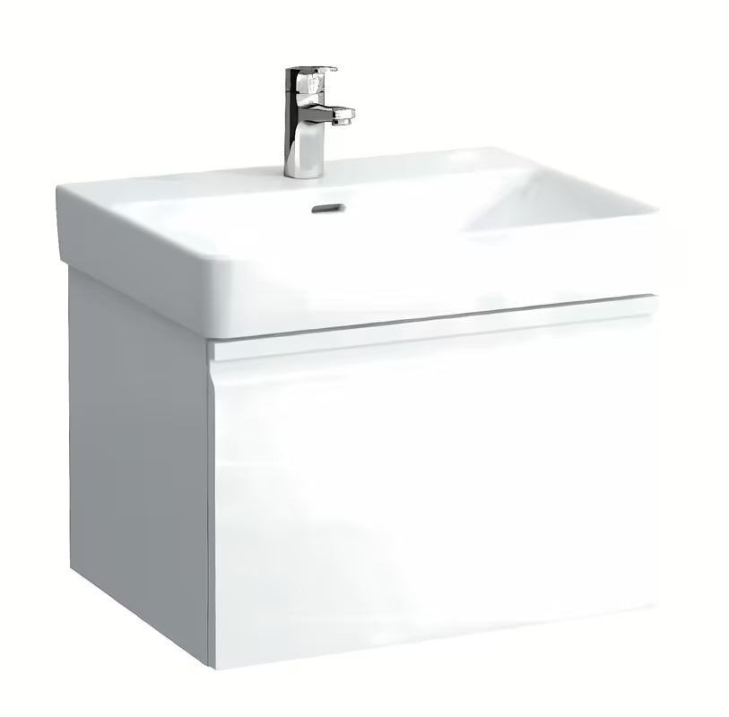 Viseća ormarić ispod umivaonika Laufen Pro S bijela sa sjajnom površinom 57x45x39 cm