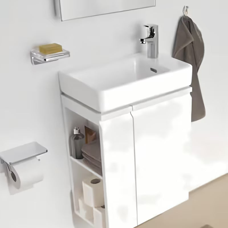 Bijeli keramički mali umivaonik Laufen Pro S 48x28 cm s otvorom pro slavinu desno