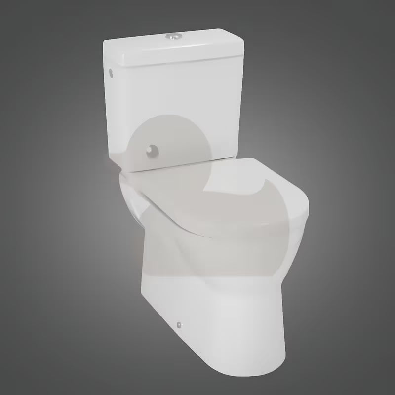 Bijela stojeća WC školjka kombi WC školjka Laufen Pro s ravnim ispiranjem i odvodom Vario