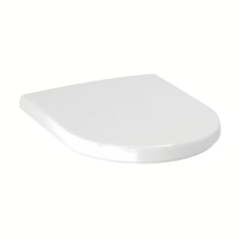 Bijelo WC daska Laufen Pro od duroplasta s tehnologijom soft Close i šarkama od nehrđajućeg čelika