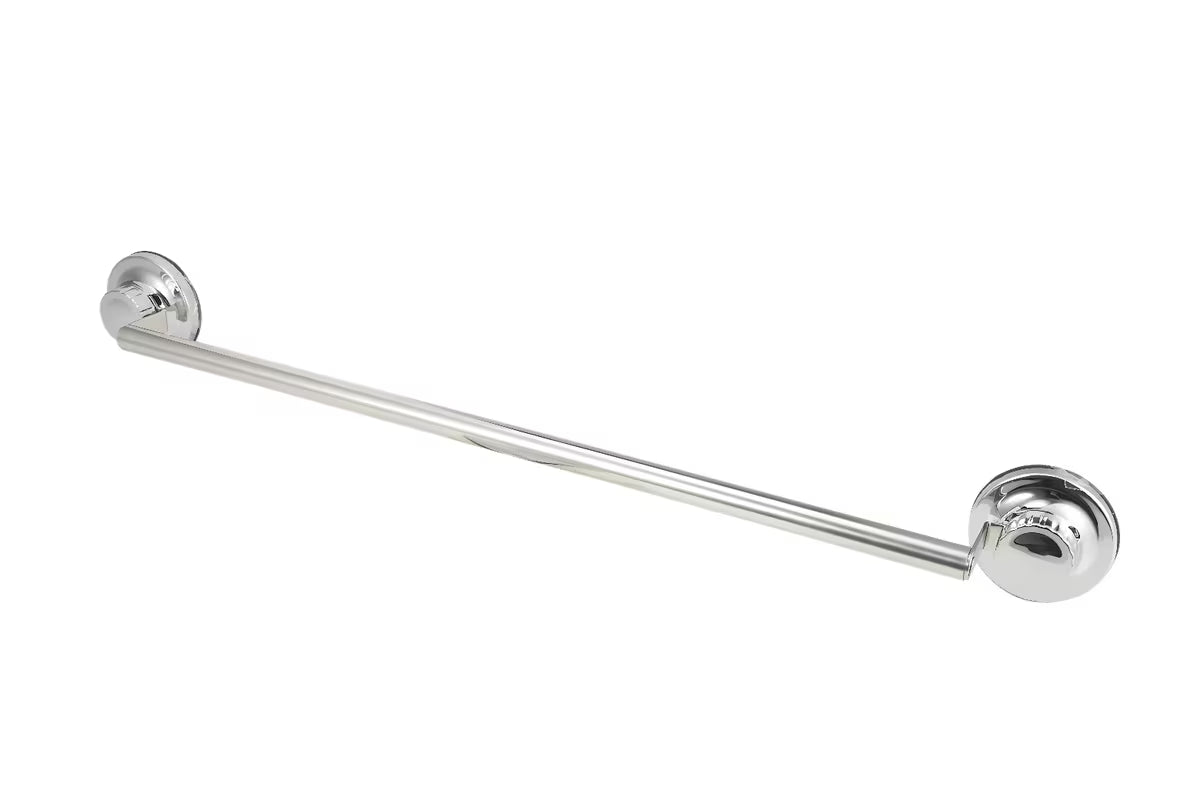 Zidni kromirani držač ručnika Multi Ecoloc s vakuumskom čašicom pro montaža bez bušenja