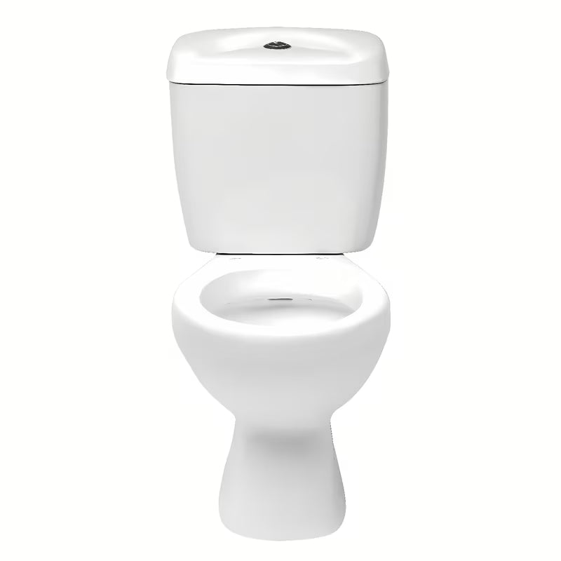 Bijeli WC kombi Multi Eur u klasičnom stilu sa stražnjim odvodom i DualFlush mehanizmom