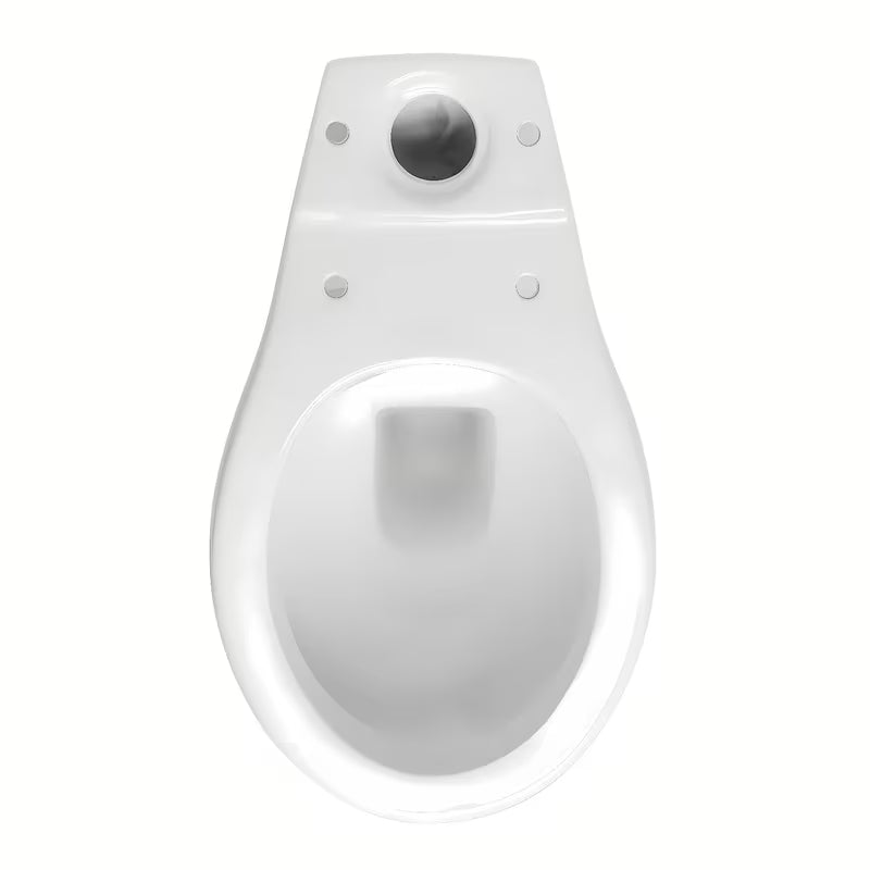 Bijeli WC kombi Multi Eur u klasičnom stilu sa stražnjim odvodom i DualFlush mehanizmom