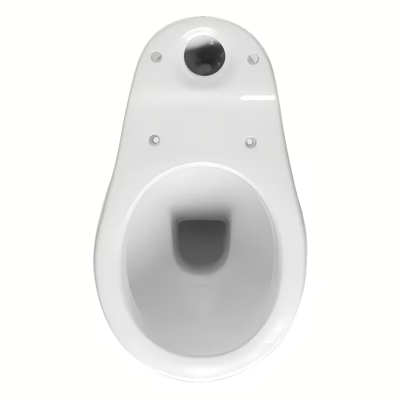 Bijeli WC kombi Multi Eur s donjim odvodom u pod i vodokotlićem uključujući ventile