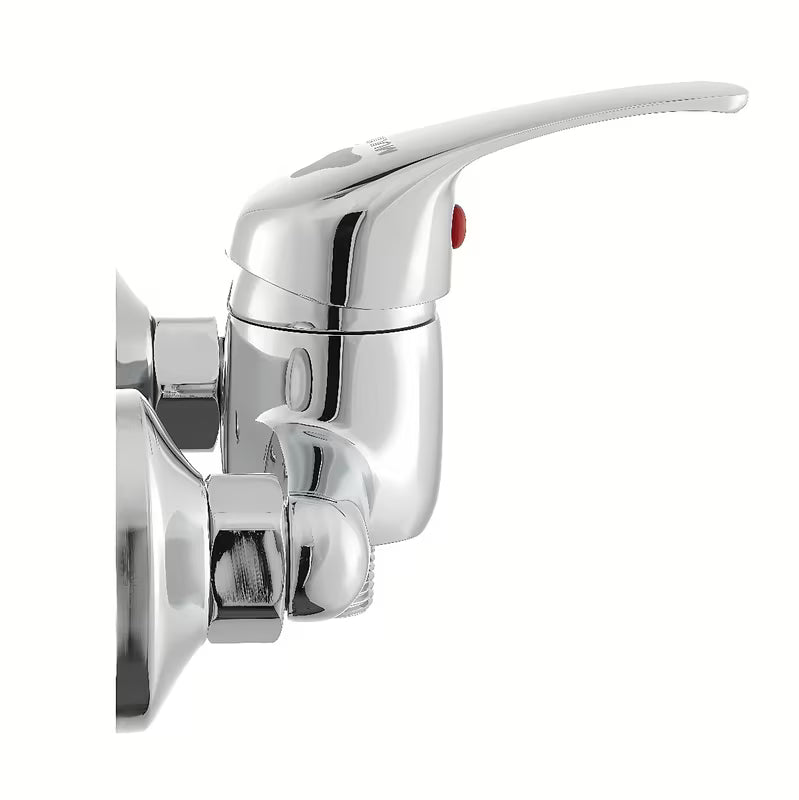 Zidna jednoručna baterija miješalica za tuš Multi u kromiranoj izvedbi sa zaobljenim dizajnom