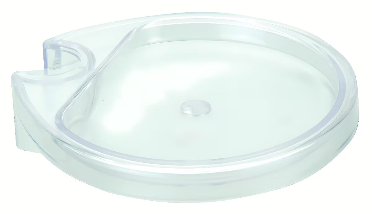 Prozirni zamjenski posuda za sapun Multi s držačem za tuš šipku promjera 22 mm.