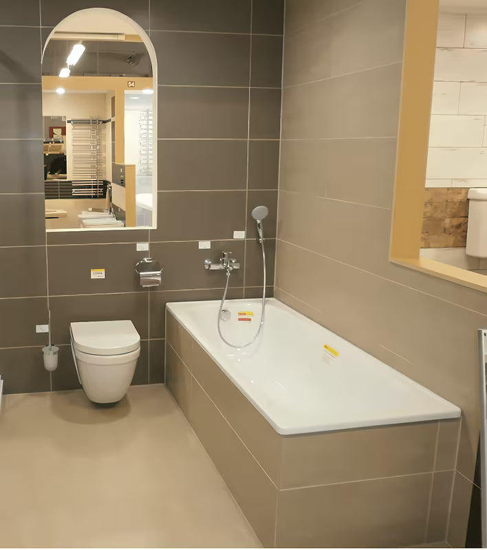 Pravokutna kada Multi 170x70 cm od emajliranog čelika pro lijeva i desna orijentacija