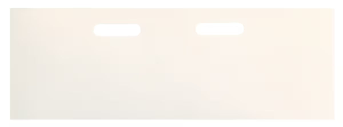 Zvučno-izolacijski umetak od mekog materijala između umivaonika i zida pro za izravnavanje neravnina i zaštitu pločica.