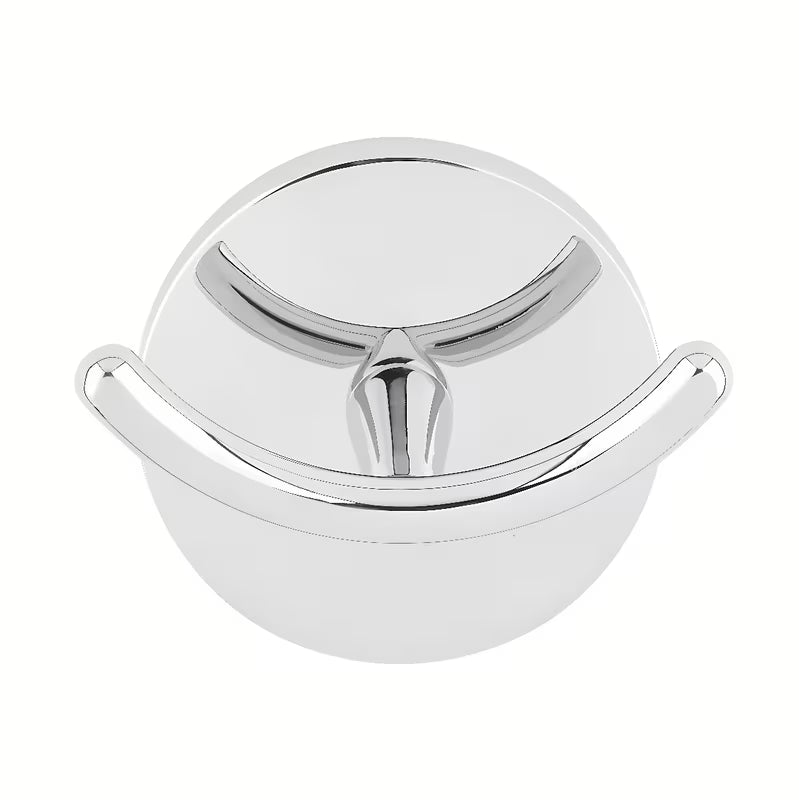 Kromirani dvostruka kuka Multi Simple jednostavnog, bezvremenskog dizajna za kupaonicu.