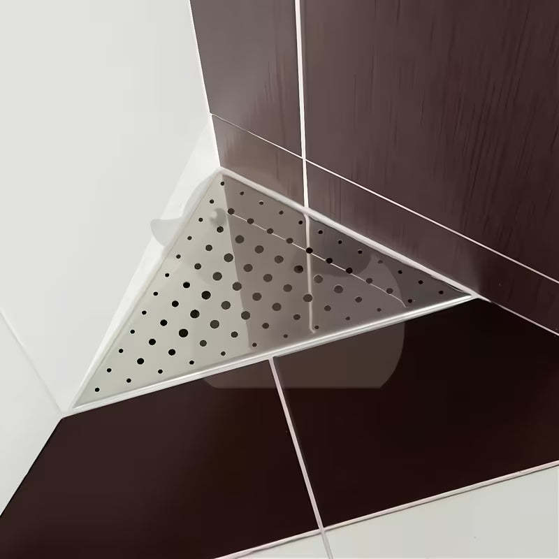 Kutni tuš kanalica Multi 30x30 cm od nehrđajućeg čelika s rešetkom i sifonom