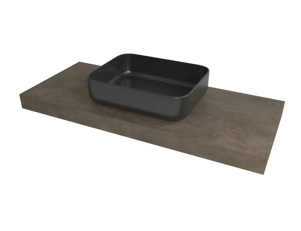 Ploča za umivaonik na radnoj ploči Naturel Dolce u dekoru Beton Chicago