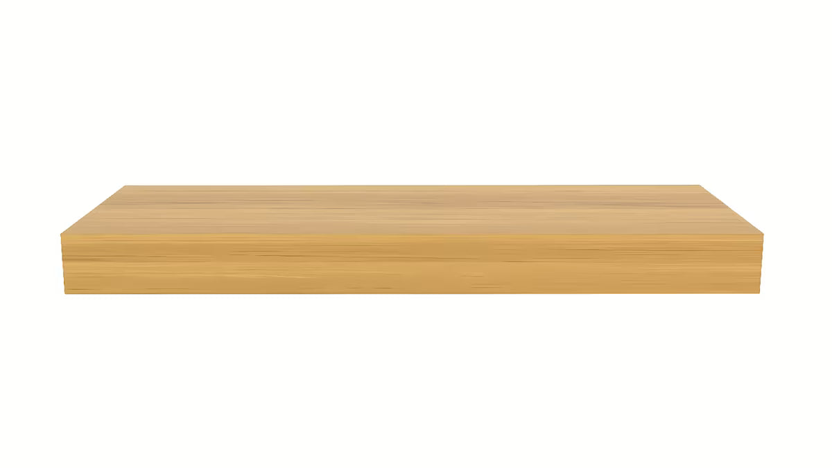 Ploča za umivaonik Naturel Dolce 80x50x8 cm u dekoru medni hrast s mat površinom