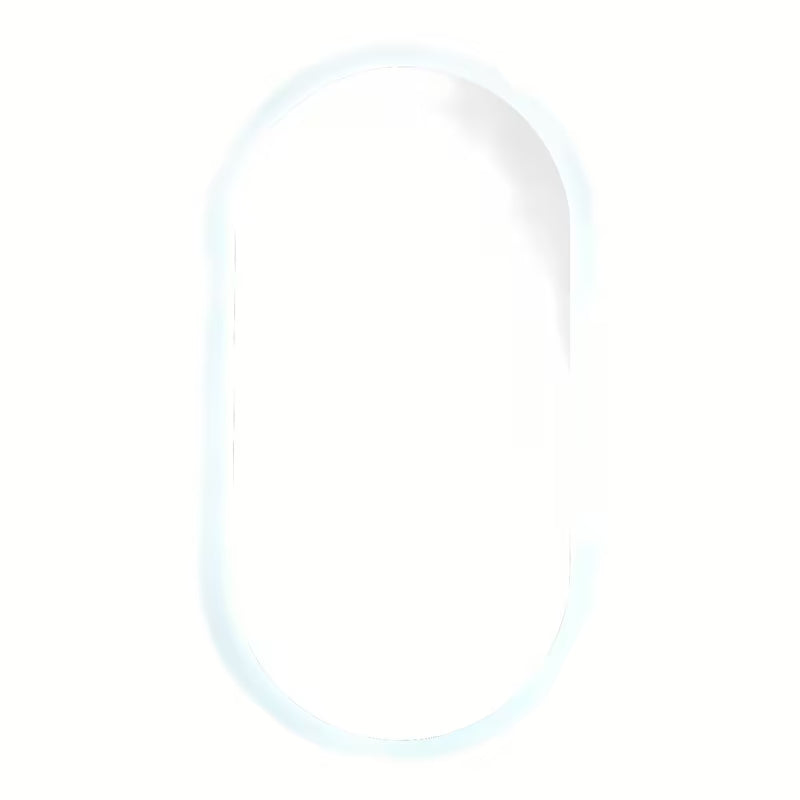 Ovalno LED ogledalo Naturel Project 40x80 cm s folijom protiv zamagljivanja i upravljanjem na senzor