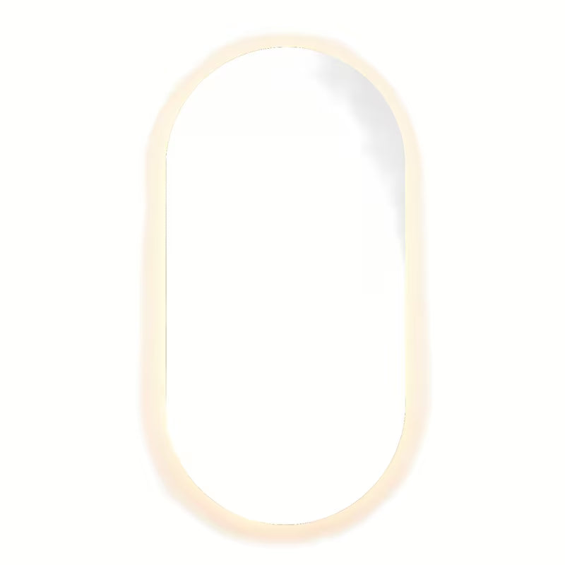 Ovalno LED ogledalo Naturel Project 40x80 cm s folijom protiv zamagljivanja i upravljanjem na senzor