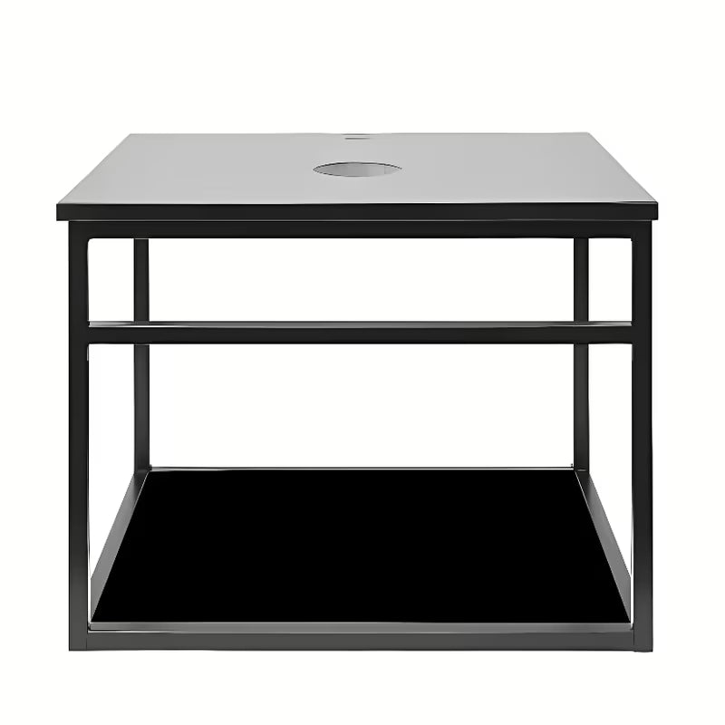 Viseća kupaonski ormarić Naturel Industrial s granitnom pokrovnom pločom i policom u industrijskom dizajnu