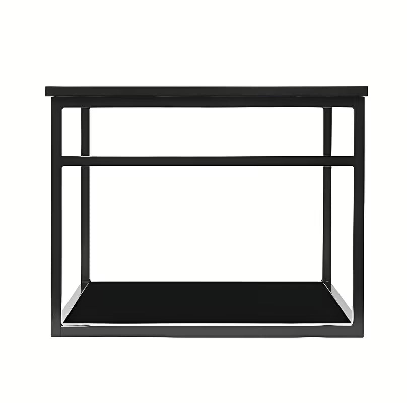 Viseća kupaonski ormarić Naturel Industrial s granitnom pokrovnom pločom i policom u industrijskom dizajnu