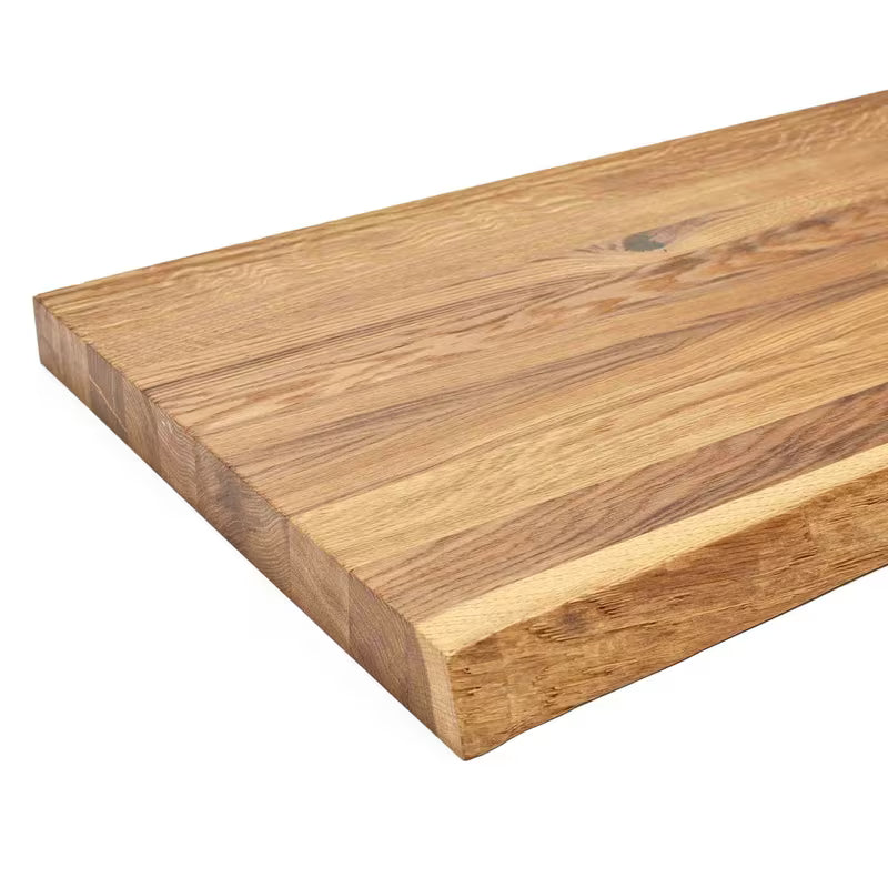 Masivna hrastova ploča za umivaonik Naturel Wood u mat prozirnoj uljenoj izvedbi