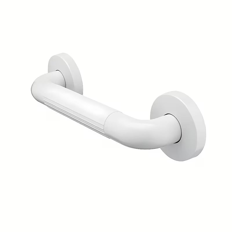Bijeli plastični rukohvat ručka Nimco za kadu ili tuš-kabinu