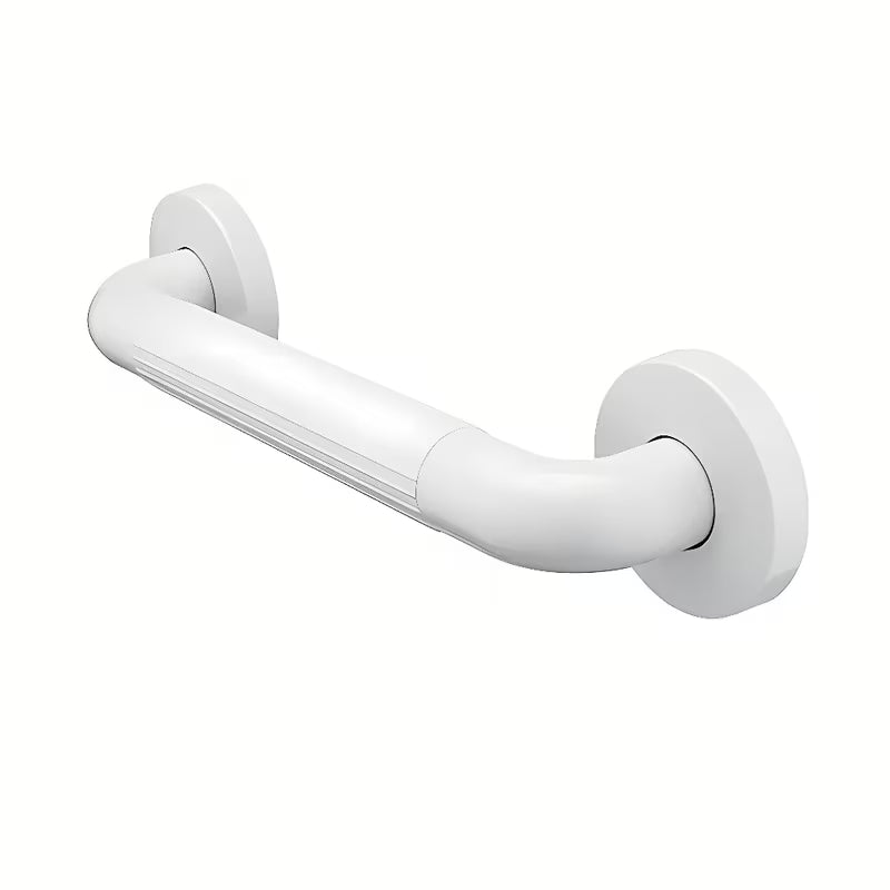 Bijeli plastični rukohvat ručka Nimco za kadu ili tuš-kabinu