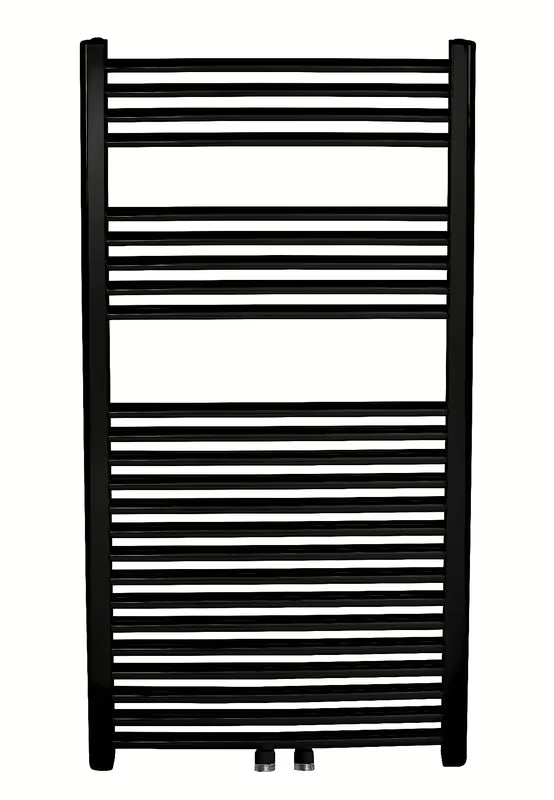 Kombinirani radijator Novaservis u crnoj boji, dimenzije 45x160 cm