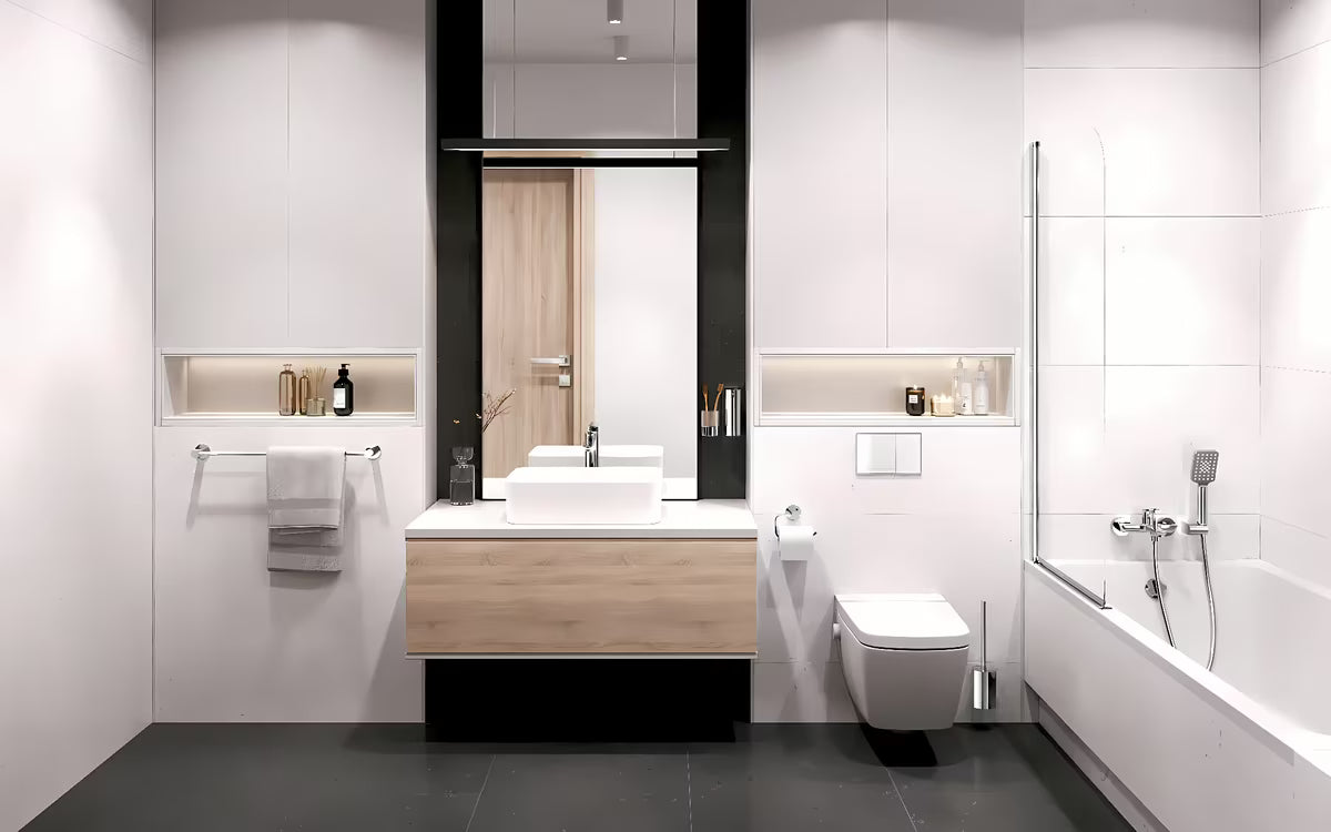 Kromirana jednoručna baterija miješalica za umivaonik Novaservis Metalia 54 s odvodom click-clack