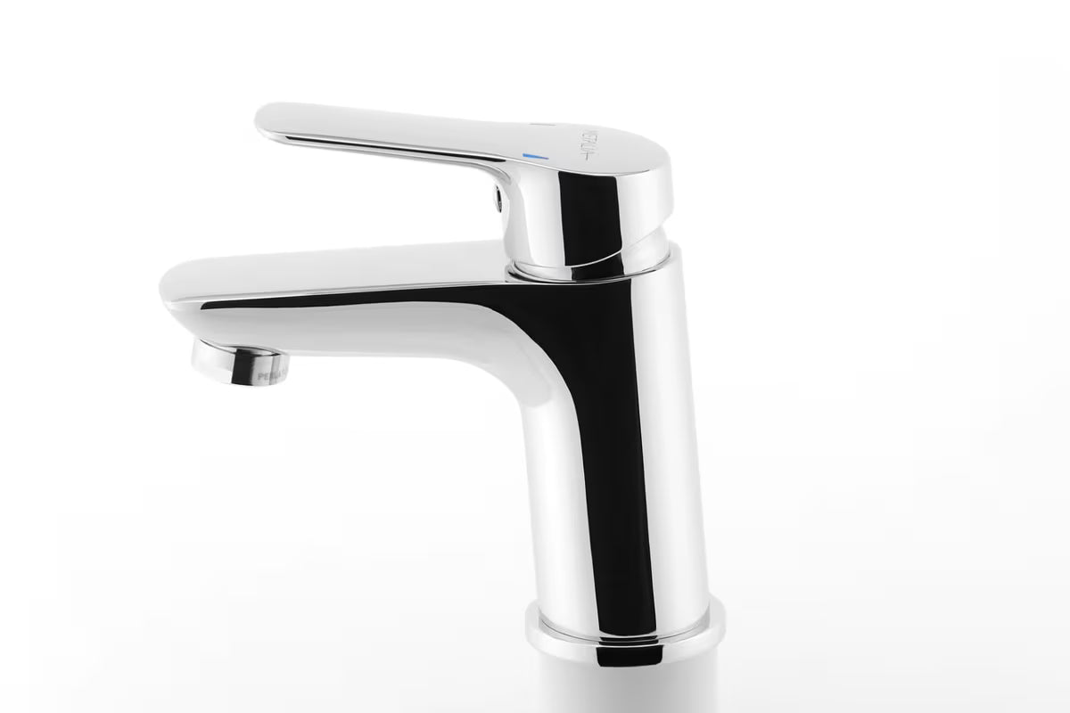 Kromirana jednoručna baterija miješalica za umivaonik Novaservis Metalia 54 s odvodom click-clack