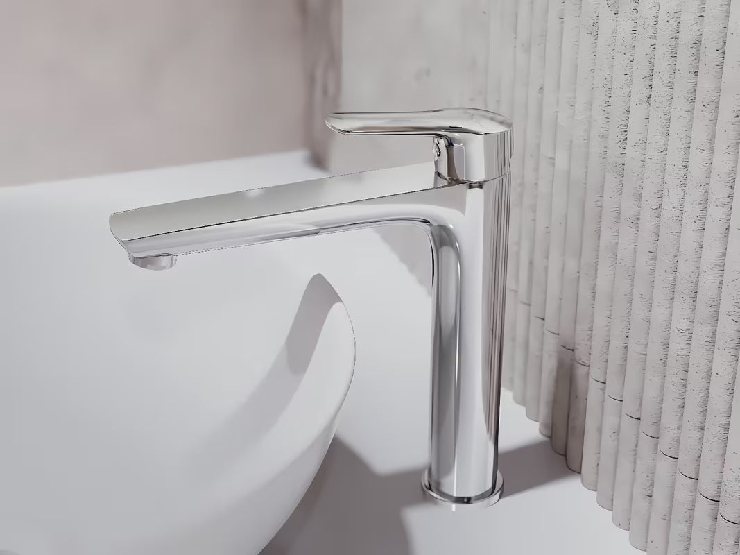 Novaservis Metalia 54 jednoručna baterija miješalica za umivaonik u kromu bez odvoda