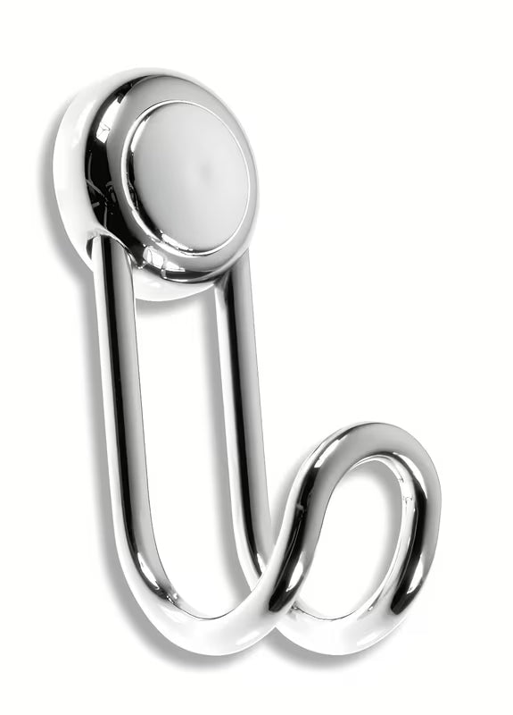 Kromirani kupaonski kukica Novaservis Metalia pro za vješanje ručnika i dodataka.