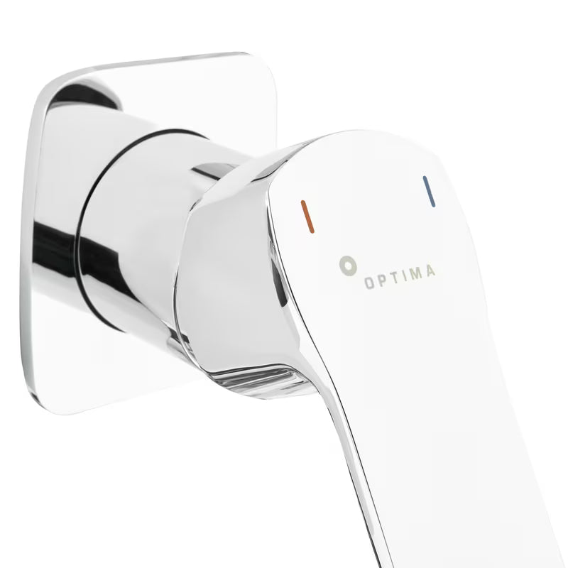 Optima Cube Way podžbukna miješalica za umivaonik u krom izvedbi s fleksibilnim perlatorom