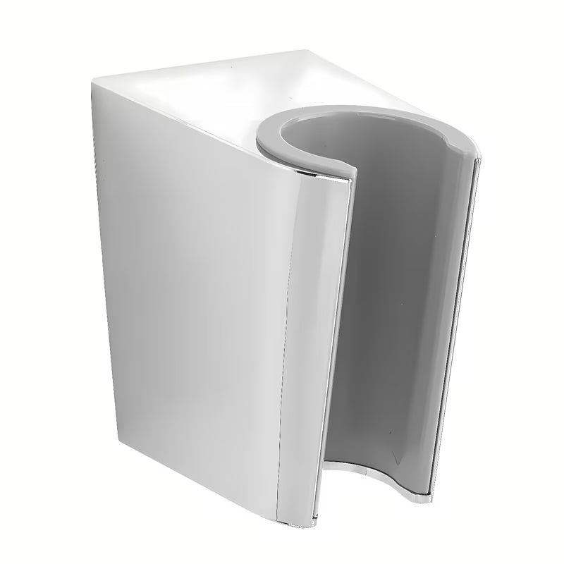 Zidni fiksni nosač ručnog tuša Optima u kromu, zaobljenog dizajna