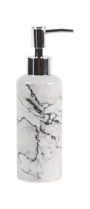 Keramički dozator sapuna Optima Marmo s imitacijom mramora za kupaonicu