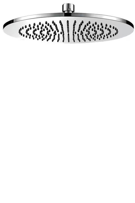 Okrugli mesingani nadglavni tuš Optima Chrome promjera 20 cm, u krom izvedbi